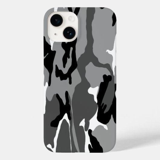 Arctische Sneeuw Camo Case-Mate iPhone Case (Achterkant)
