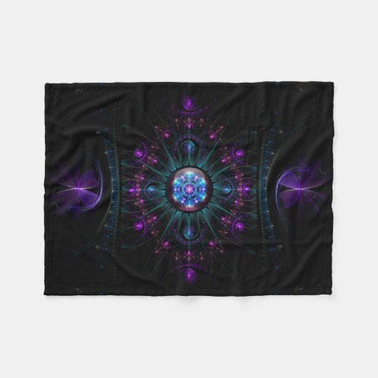 Arctische Stargate Fleece Blanket Deken (Voorkant (Horizontaal))