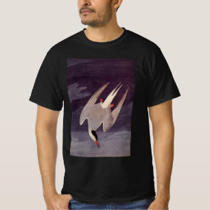 Arctische Stern door John James Audubon, Vintage V T-shirt