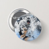 Arctische tranen ronde button 5,7 cm (Voorkant /achterkant)