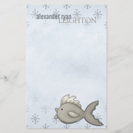 Arctische vis ・ Stationery Briefpapier (Voorkant)
