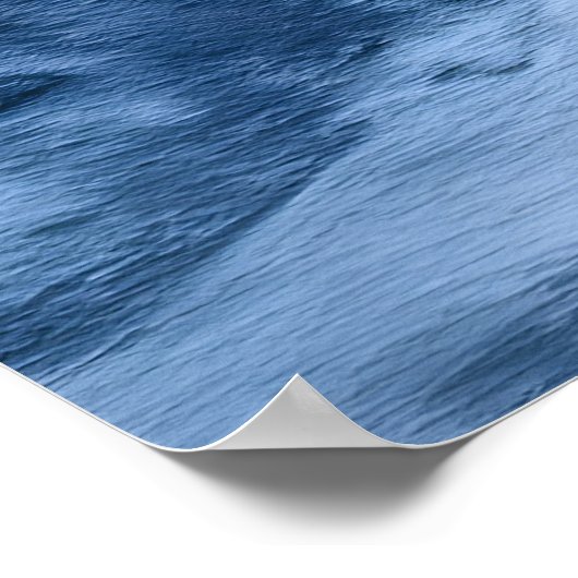 Arctische vos in de berg | AI Art Poster (Hoek)