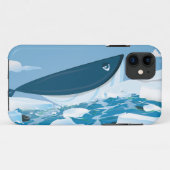 Arctische walvis Case-Mate iPhone case (Achterkant (horizontaal))
