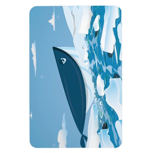 Arctische walvis magneet (Verticaal)