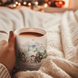 Arctische Whimsy | Vrede, Liefde & Licht Vakantie Koffiemok