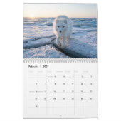 Arctische Wilde Dieren 2027 Agenda Kalender (Feb 2027)