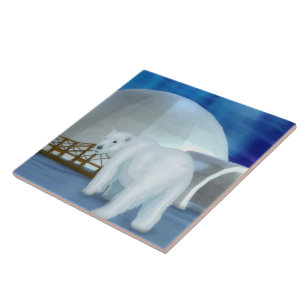 Arctische wind tegeltje