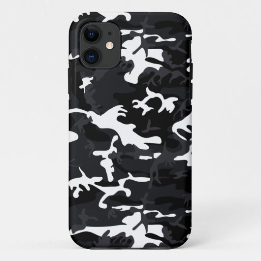 Arctische witte highlights camouflage Case-Mate iPhone case (Achterkant)