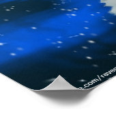 Arctische Wolf, Aurora Wildlife Art Poster (Hoek)