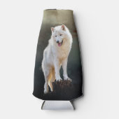 Arctische wolf flesjeskoeler (Voorkant)