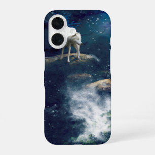 ARCTISCHE WOLF MANENWOLF iPhone 16 HOESJE