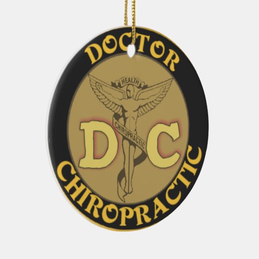 ARCTOR DC CHIROPRACTISCHE CHRISTMAS ORNAMENT (Rechts)