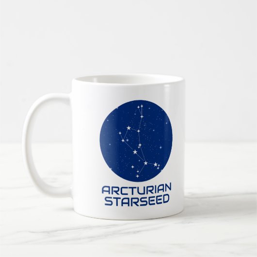 Arcturiaanse Starseed Mok – Boötes Sterrenbeeld (Links)