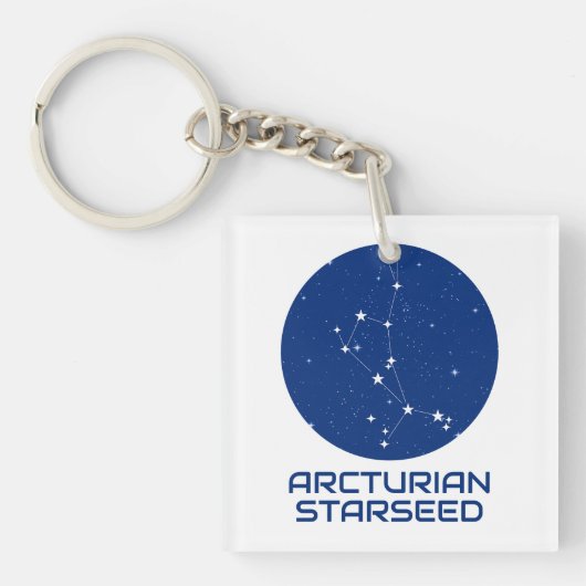Arcturiaanse Starseed Sleutelhanger – Boötes Sterr (voorkant)
