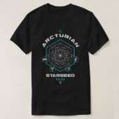 Arcturian Starseed Light Code - Geometry 111 T-shirt (Design voorkant)