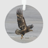 Arcylisch ornament van Hawk (achterkant)