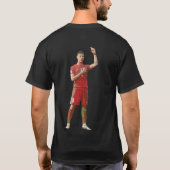 Arda Güler Artistiek Portret T-shirt (Achterkant)