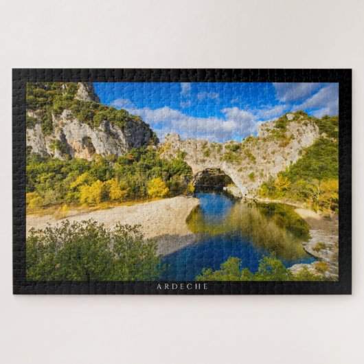 ARDECHE - Arche naturelle de Vallon-Pont-d'Arc Legpuzzel (Horizontaal)