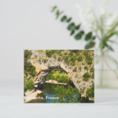 Ardeche, Frankrijk Feestdagenkaart (Staand voorkant)