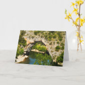 Ardeche, Frankrijk Kaart (Gele Bloem)