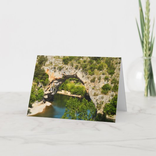 Ardeche, Frankrijk Kaart (Voorkant)