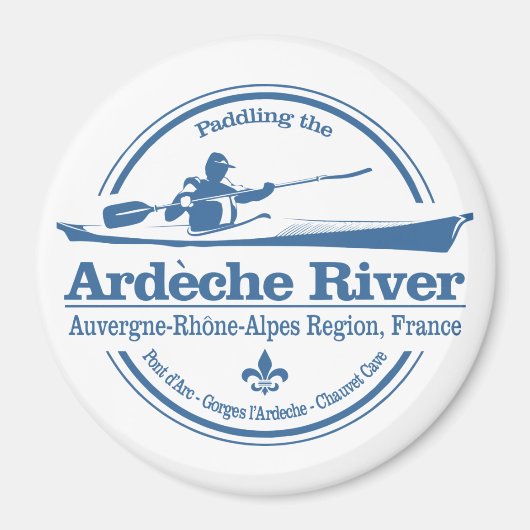 Ardeche (SK) Magneet (Voorkant)