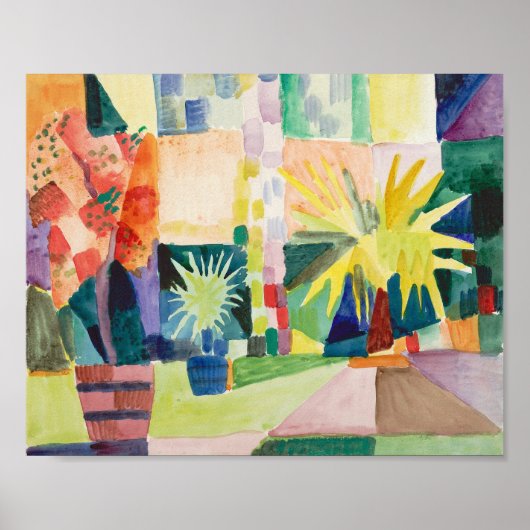 Arden aan het Thunmeer | August Macke Poster (Voorkant)