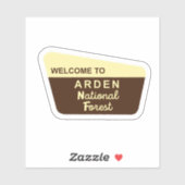 Arden Forest-Sticker Sticker (Vel)