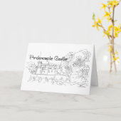 Ardencaple Castle Highlands Schotland Kaart (Gele Bloem)