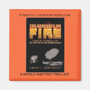 ARDENNEN OP BRAND MAGNET