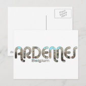 Ardennes, België Briefkaart (Voorkant / Achterkant)