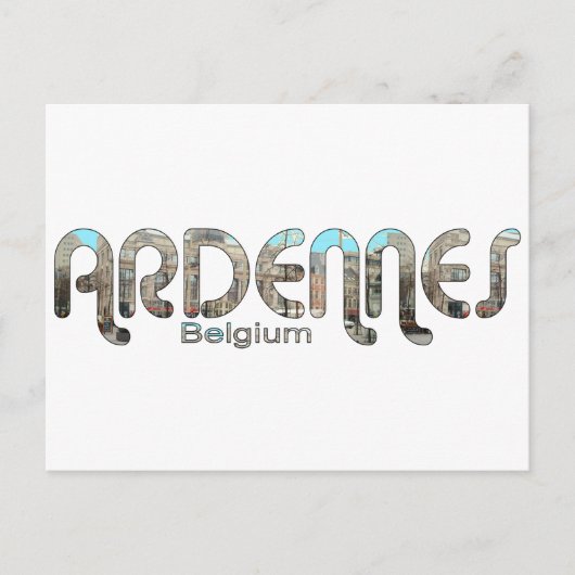 Ardennes, België Briefkaart (Voorkant)