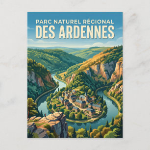 Ardennes Regionaal Natuurpark Frankrijk Briefkaart