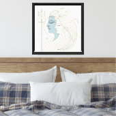 Ardhanarishvara Canvas Afdruk (Insitu (Slaapkamer))
