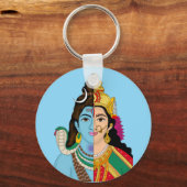 Ardhanarishwara Sleutelhanger (Voorkant)