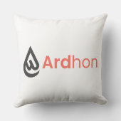 Ardhon brand merch - wear your style, your way kussen (Achterkant)