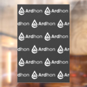 Ardhon brand merch - wear your style, your way raamsticker (Vel 2)