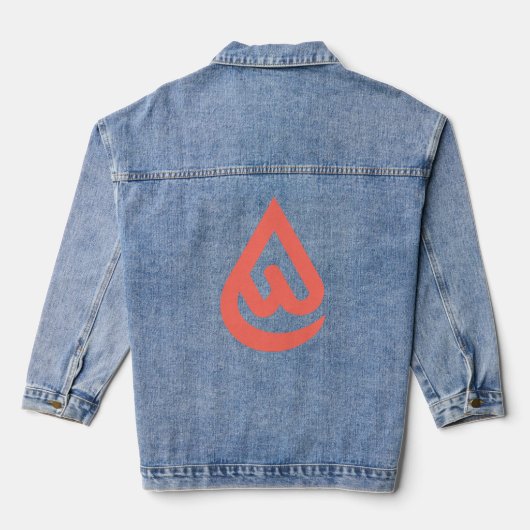 Ardhon designs that let you express yourself denim jacket (Achterkant)