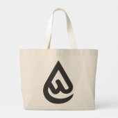 Ardhon designs that let you express yourself grote tote bag (Achterkant)