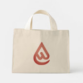 Ardhon designs that let you express yourself mini tote bag (Achterkant)