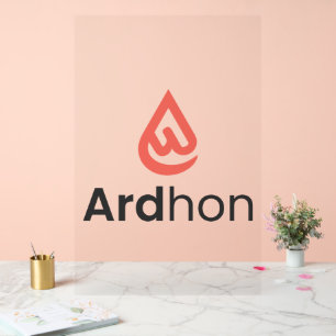 Ardhon - draag je stijl, jouw manier acryl bord