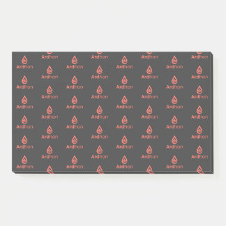 Ardhon - draag je stijl, jouw manier kussen post-it® notes