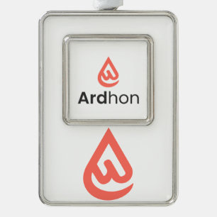 Ardhon - draag je stijl, jouw manier verzilverd omlijst ornament