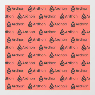 Ardhon merk merchandise - draag je stijl, je manie raamsticker