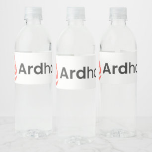 Ardhon merk merchandise - draag je stijl, op jouw waterfles etiket