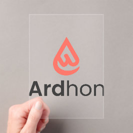 Ardhon - wear your style, your way acryl uitnodigingen