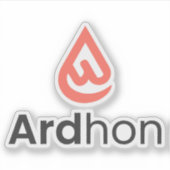 Ardhon - wear your style, your way sticker (Voorkant)