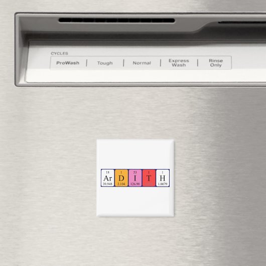 Arditx periodiek tabel naam magnet (Insitu (Vaatwasser))
