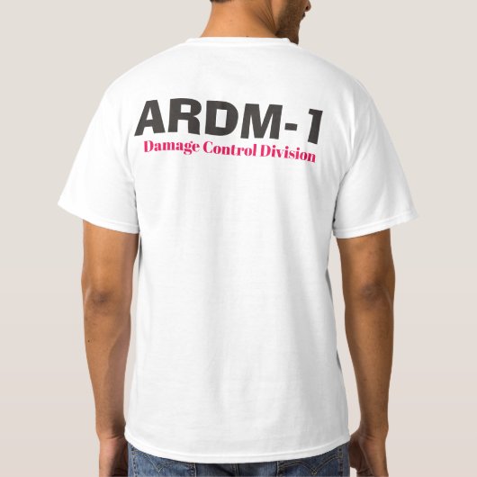 ARDM-1 Reapir Division T-shirt (Achterkant)