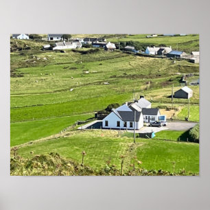 Ardmalin Malin Head County Donegal Ierland Europa Poster